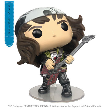 Stranger Things Hunter Eddie with Guitar US Exclusive Metallic Pop! Vinyl