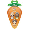 Disney Princess Cinderella, Belle & Tiana Pocket Pop! Carrot 3-Pack