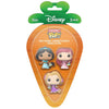 Disney Princess Rapunzel, Ariel & Jasmine Pocket Pop! Carrot 3-Pack