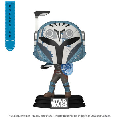 Star Wars Mandalorian Bo-Katan with Shield US Exclusive Pop! Vinyl