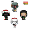 Star Wars Holiday Tree Box Pocket Pop! 4-Pack