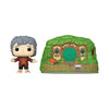 The Lord of the Rings Bilbo Baggins with Bag-End Pop! Vinyl Town