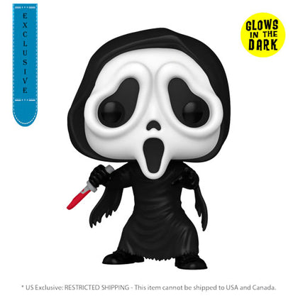 Scream Ghostface US Exclusive Glow Pop! Vinyl