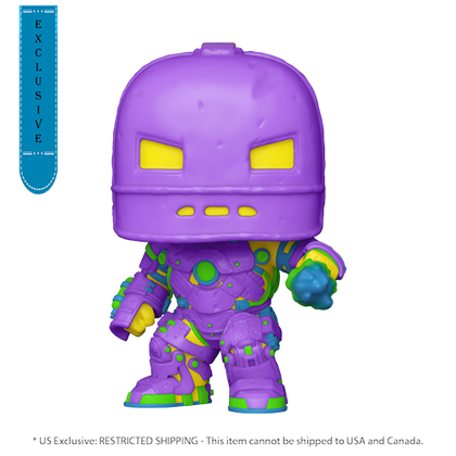 Marvel Comics Infinity Saga Iron Man MkI US Exclusive Black Light Pop! Vinyl