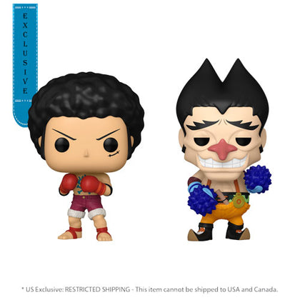 One Piece Luffy & Foxy US Exclusive Pop! Vinyl 2-Pack