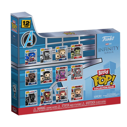 Marvel Avengers Tower Bitty Pop! 12-Pack
