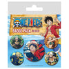 One Piece Straw Hat Crew Badge 5-Pack