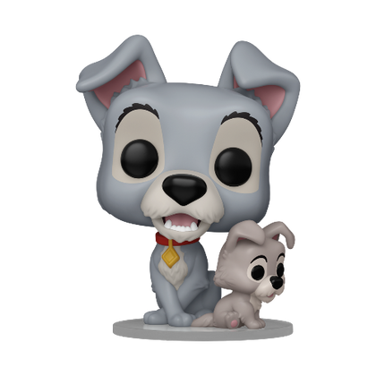 Lady and the Tramp 70th Anniversary Tramp with Puppy Pop! Vinyl