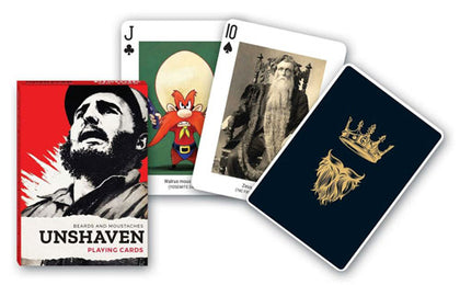 The Unshaven Poker Playing Cards