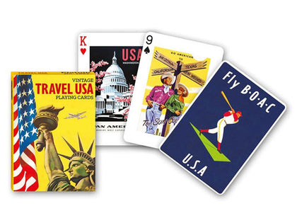 Travel USA Poker Playing Cards