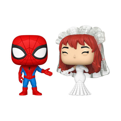 Marvel Spider-Man & Mary Jane Pop! Vinyl 2-Pack