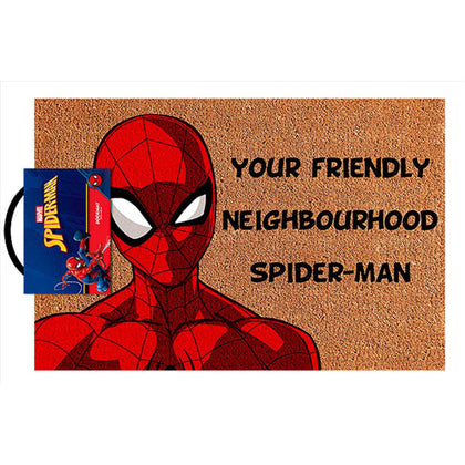 Spiderman Friendly Neigborhood Comics Doormat