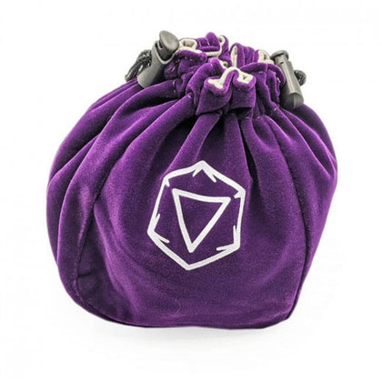 WSL Velvet Dice Bag Purple