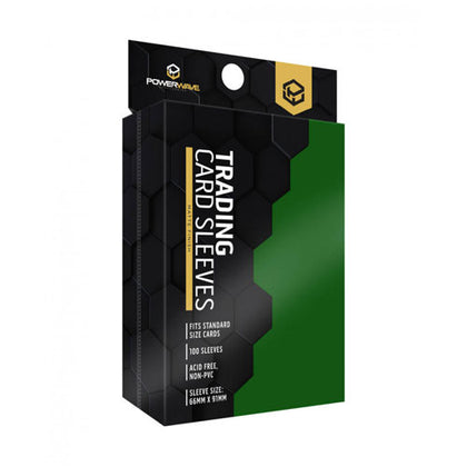 Deck Protector Powerwave Standard 100ct Green Matte