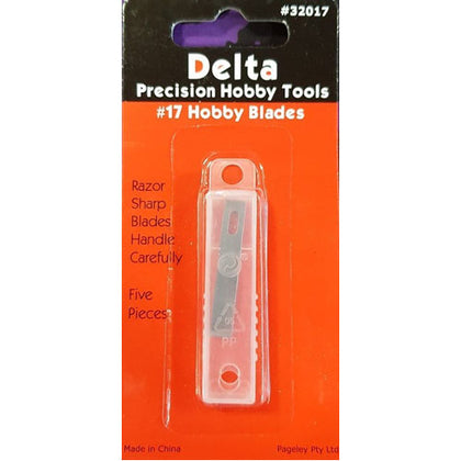 Delta No 17 Hobby Blade 5 Pack
