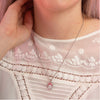 Couture Kingdom - ECC Minnie Mouse Enamel Silver Necklace