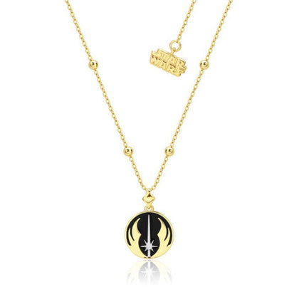 Couture Kingdom - Precious Metal Star Wars Jedi Order Gold Gold Necklace
