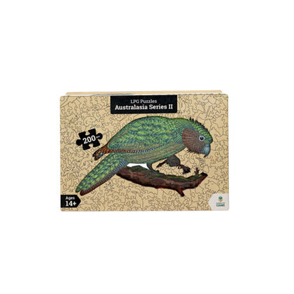 LPG Wooden Puzzle Oceania Animals 200pc Kakapo