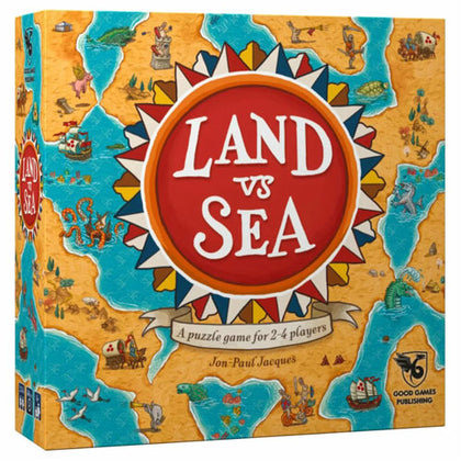 Land vs Sea Puzzle Board Game