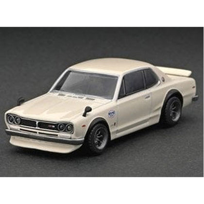 TW Nissan Skyline 2000 GT-R (KPGC10) White 1:64 Scale Diecast Vehicle