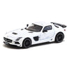 TW Mercedes Benz SLS AMG Coup Black Series Metallic White 1:64 Scale Diecast Vehicle