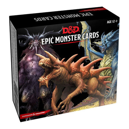 D&D Dungeons & Dragons Spellbook Cards Epic Monsters