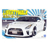 Aoshima LB.WORKS LIBERTYWALK 2007 Nissan GT-R (R35) Type 1.5 1:24 Scale Plastic Model Kit