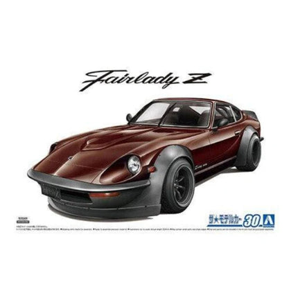 Aoshima Nissan S30 Fairlady Z Aero Custom 1:24 Scale Plastic Model Kit