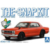 Aoshima Nissan Skyline 2000 GT-R Red 1:32 Scale Plastic Model Snap Kit