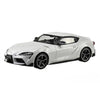 Aoshima Toyota GR Supra Metallic White 1:32 Scale Plastic Model Snap Kit