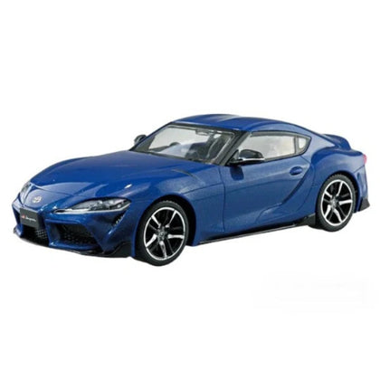 Aoshima Toyota GR Supra Deep Blue Metallic 1:32 Scale Plastic Model Snap Kit