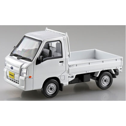 Aoshima Subaru Sambar Truck Frost White 1:32 Scale Plastic Model Snap Kit