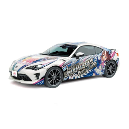 Aoshima Uma Musume Pretty Derby ZN6 Toyota 86 2016 1:24 Scale Plastic Model Kit