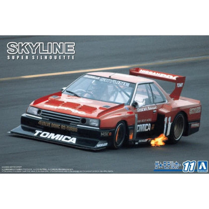 Aoshima 1982 Nissan Skyline (KDR30) Super Silhouette 1:24 Scale Plastic Model Kit