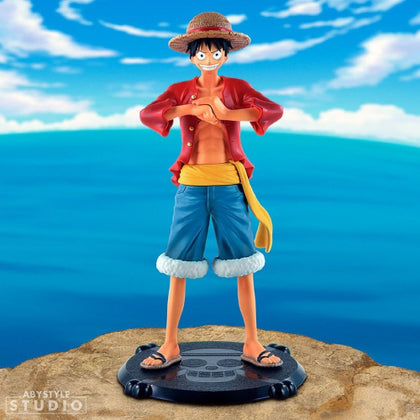 One Piece Monkey D. Luffy 1:10 Scale ABYstyle PVC Action Figure