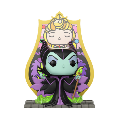 Disney Sleeping Beauty Maleficent Stained Glass Pop! Deluxe