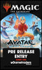 15 NOV 2025 Magic the Gathering Avatar The Last Airbender Pre Release Entry