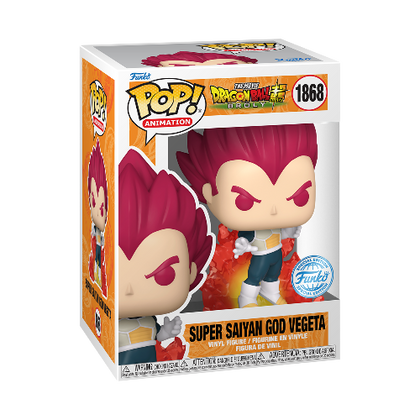 Dragon Ball Super Broly Super Saiyan God Vegeta US Exclusive Pop! Vinyl