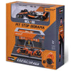 Bburago Formula Racing 2024 F1 McLaren #81 Piastri 1:43 Scale Diecast Vehicle Pit Stop Diorama