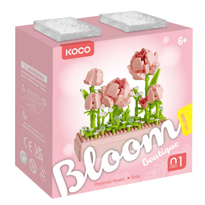 Koco Bricks Bloom Boutique Preserved Flowers Rose