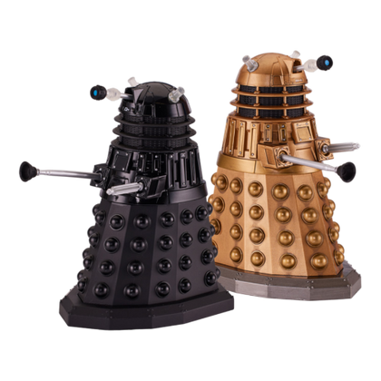 Doctor Who History of the Daleks #16/#17 New Series Gold & Black Daleks Collector Action Figure Set