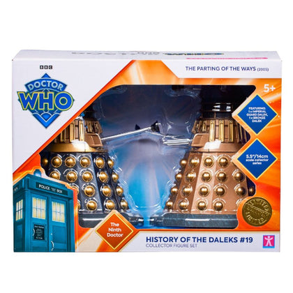 Doctor Who History of the Daleks #19 Parting of the Ways Collector Action Figure Set