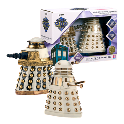 Doctor Who History of the Daleks #20 Collector Action Figure Set