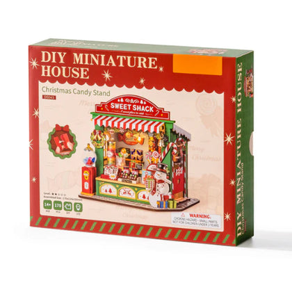 Robotime Miniature House DS043 Christmas Candy Stand