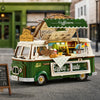 Robotime 3D Puzzle Creation Set TGS07 Leo's Coffee Truck Wooden Model Kit