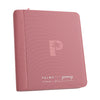 Binder Palms Off Gaming TOP LOADER Zip Binder 4 Pocket Pink