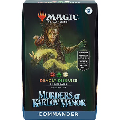 Magic the Gathering Murders at Karlov Manor Deadly Disguise Commander Deck