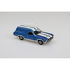 DDA Ford XC Panel Van Blue with White Stripes 1:32 Scale Diecast Vehicle