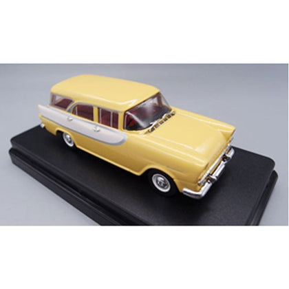 DDA 1960 Holden FB Station Wagon Yellow 1:43 Scale Diecast Vehiclewith Display Case
