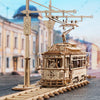 Robotime ROKR Mechanical Gears LK801 Classic City Tram